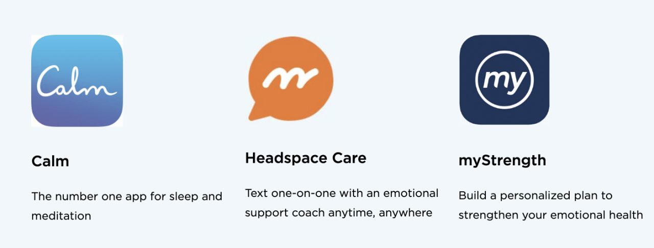 Applications such as Calm, Headspace Care, and myStrength are examples of Kaiser Permanente's membership perks. Calm is the number one app for sleep and meditation. With Headspace Care, you can text one-on-one with an emotional support coach anytime, anywhere. With myStrength, you can build a personalized plan to strengthen your emotional health.
